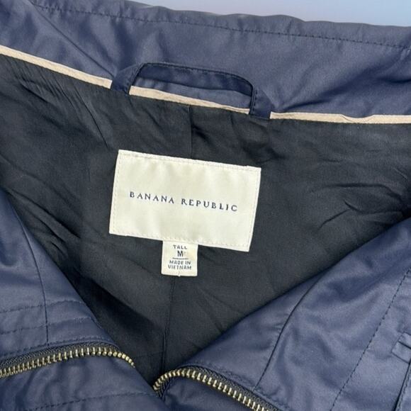 BANANA REPUBLIC Women’s Medium Tall Blue Jacket - Picture 3 of 5